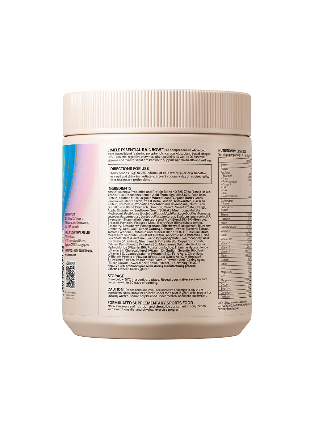 Essential Rainbow Daily Ultimate Nutrition Pro